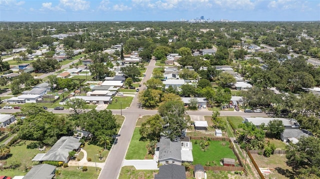 5514 7th Ave N, Saint Petersburg, FL 33710 - aerial view of property and surrounding area with nearby suburban area