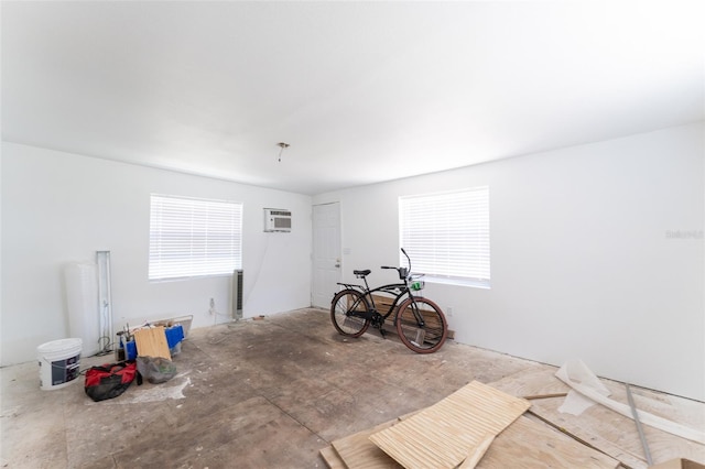 120371/2 Murray Ave, Seminole, FL 33778 - interior space with a wall mounted air conditioner