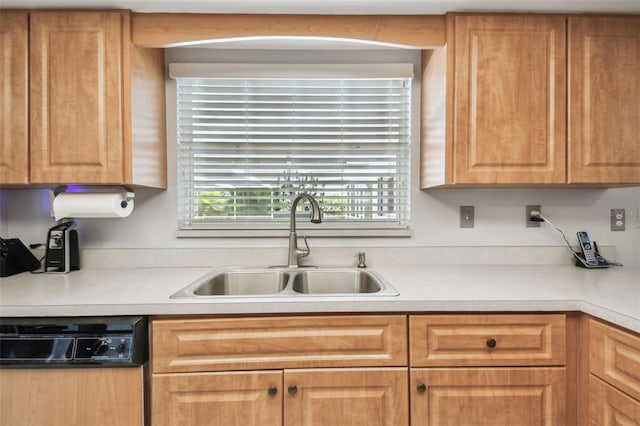 2418 Cardwell Way, Sarasota, FL 34231 - kitchen featuring dishwasher and light countertops