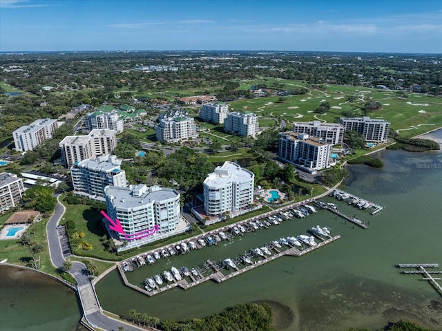 2 Seaside Ln Unit 203, Belleair, FL 33756 - bird's eye view of a large body of water