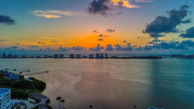 2 Seaside Ln Unit 203, Belleair, FL 33756 - water view with nearby urban area