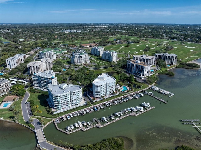 2 Seaside Ln Unit 203, Belleair, FL 33756 - aerial view of a nearby body of water