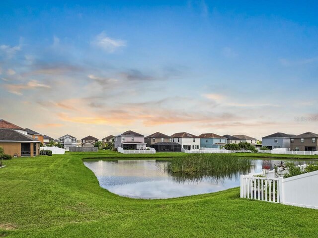 1821 Hawks View Dr, Ruskin, FL 33570 - water view featuring nearby suburban area