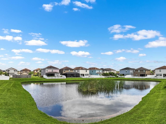 1821 Hawks View Dr, Ruskin, FL 33570 - water view featuring nearby suburban area