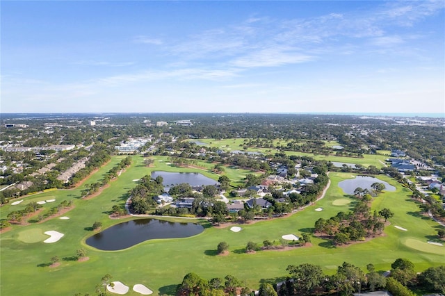 302 Eastleigh Dr, Belleair, FL 33756 - aerial overview of property's location with a nearby body of water, a local golf course, and nearby suburban area