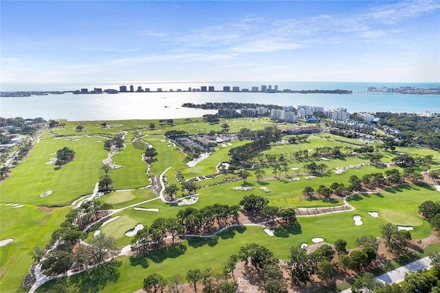 302 Eastleigh Dr, Belleair, FL 33756 - aerial overview of property's location featuring a nearby body of water and a golf course