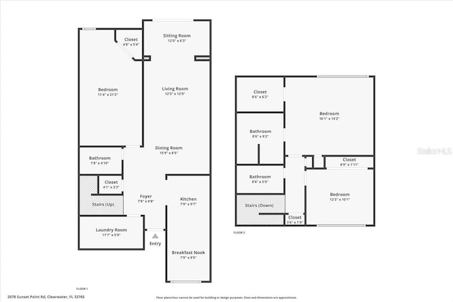 2078 Sunset Point Rd Unit 83, Clearwater, FL 33765 - view of property floor plan