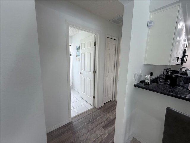 199 N Crystal Meadow Path, Lecanto, FL 34461 - corridor featuring wood finished floors and baseboards