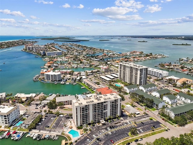 255 Dolphin Pt Unit 207, Clearwater Beach, FL 33767 - view of urban area featuring a nearby body of water and numerous boat docks