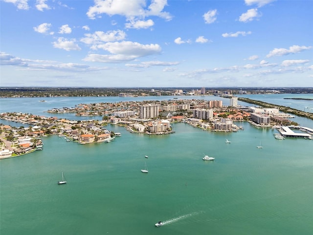 255 Dolphin Pt Unit 207, Clearwater Beach, FL 33767 - aerial view of a large body of water