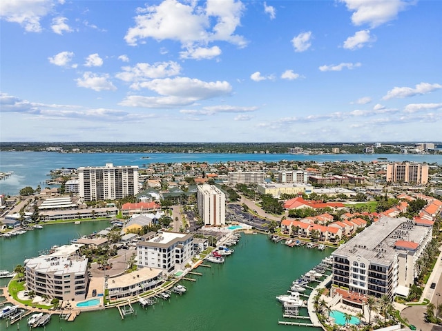 255 Dolphin Pt Unit 207, Clearwater Beach, FL 33767 - view of urban area featuring a large body of water