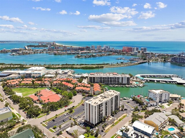 255 Dolphin Pt Unit 207, Clearwater Beach, FL 33767 - view of urban area featuring a nearby body of water and a notable bridge