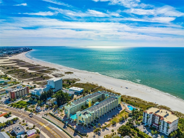 12000 Gulf Blvd Unit 506N, Treasure Island, FL 33706 - aerial view of expansive beach