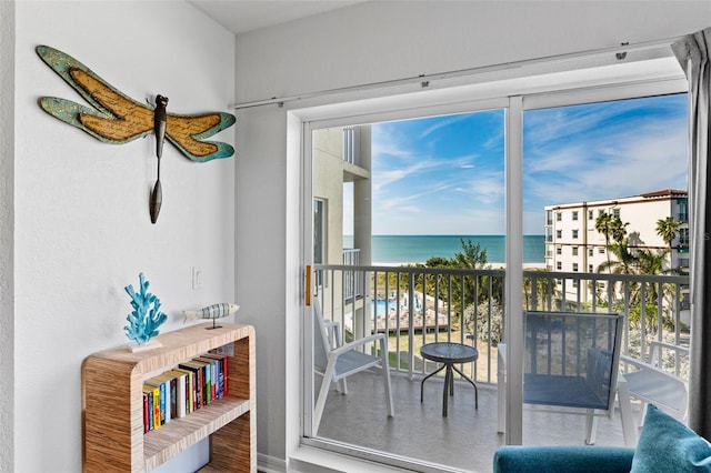 12000 Gulf Blvd Unit 506N, Treasure Island, FL 33706 - balcony with a water view