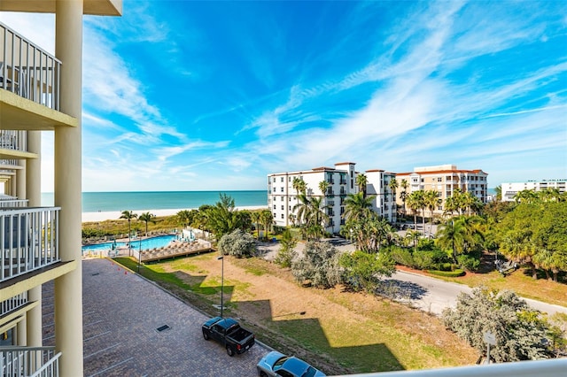 12000 Gulf Blvd Unit 506N, Treasure Island, FL 33706 - surrounding community featuring a water view and a swimming pool
