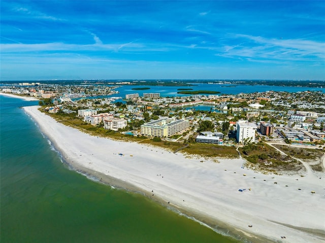 12000 Gulf Blvd Unit 506N, Treasure Island, FL 33706 - bird's eye view of expansive beach