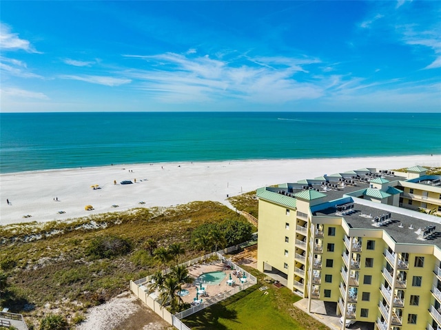 12000 Gulf Blvd Unit 506N, Treasure Island, FL 33706 - bird's eye view of expansive beach and apartment complex / building