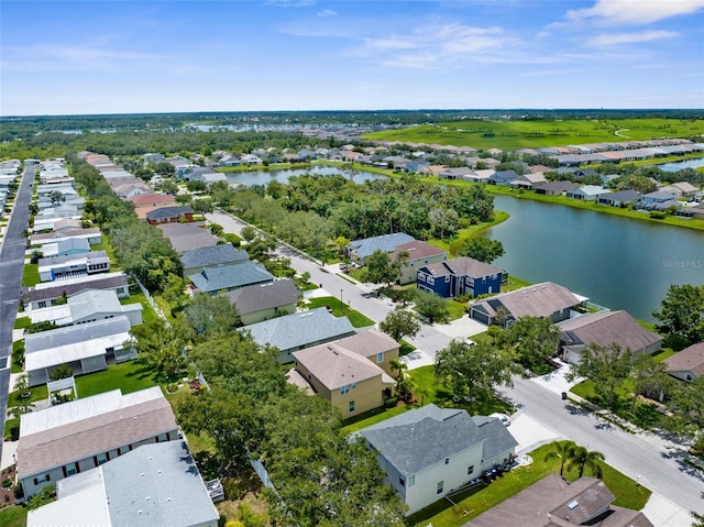 5015 58th Ter E, Bradenton, FL 34203 - aerial view of residential area featuring a nearby body of water