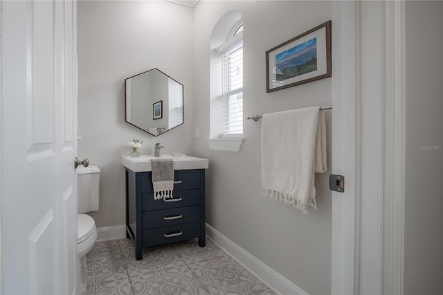403 S Fremont Ave Unit 3, Tampa, FL 33606 - bathroom with toilet and vanity