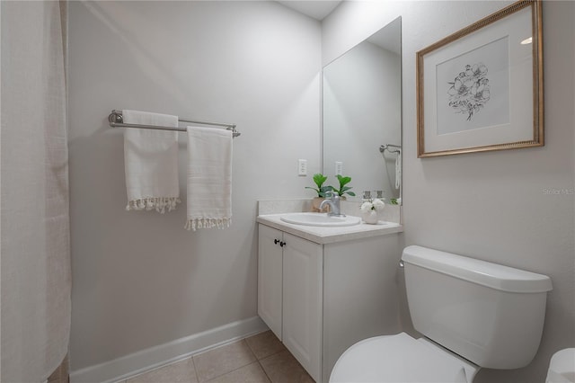 403 S Fremont Ave Unit 3, Tampa, FL 33606 - bathroom with vanity and tile patterned floors