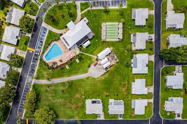 9548 141st St, Seminole, FL 33776 - aerial view of a pool area