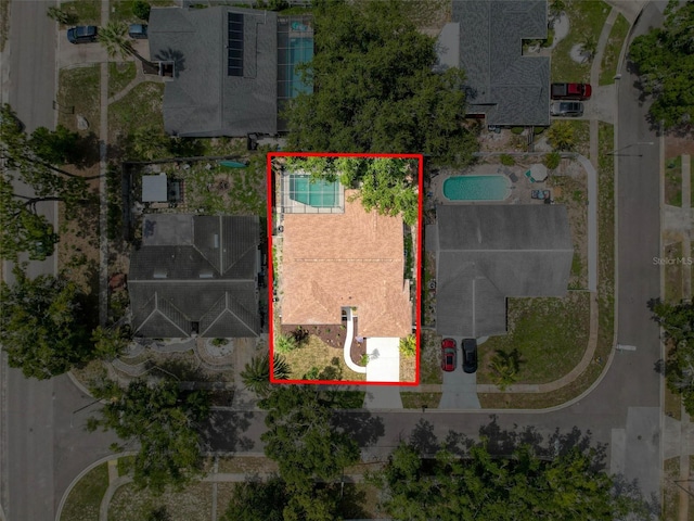 603 Ivey Ln, Tarpon Springs, FL 34689 - view of property location with property boundaries highlighted