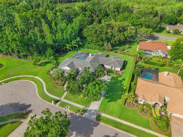 17311 Carriage Way, Odessa, FL 33556 - drone / aerial view of a forest