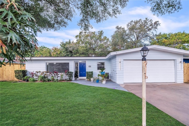 1384 S Hillcrest Ave, Clearwater, FL 33756 - single story home featuring a garage and concrete driveway