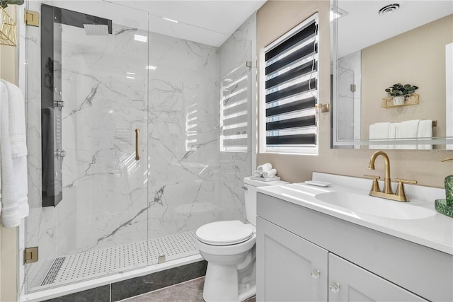 1384 S Hillcrest Ave, Clearwater, FL 33756 - full bathroom with a marble finish shower and vanity