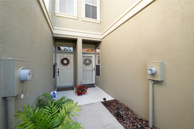 6677 84th Ave N, Pinellas Park, FL 33781 - view of exterior entry with stucco siding