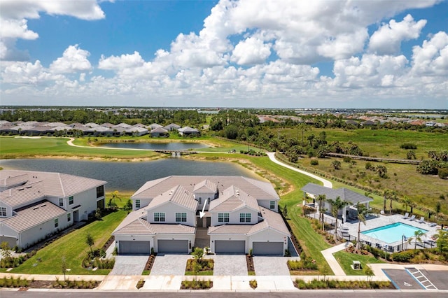 43250 Water Bird Way Unit 5921, Punta Gorda, FL 33982 - aerial view of a nearby body of water and a pool