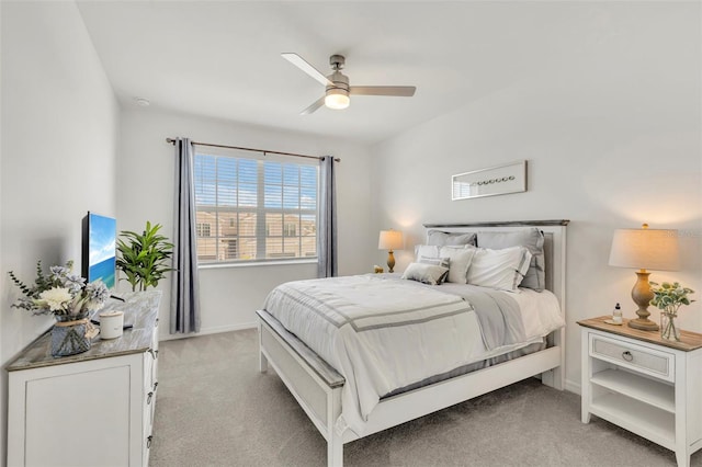 43250 Water Bird Way Unit 5921, Punta Gorda, FL 33982 - bedroom featuring light carpet and ceiling fan