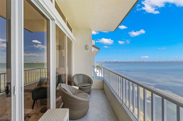 5153 Isla Key Blvd S Unit 415, Saint Petersburg, FL 33715 - balcony featuring a water view