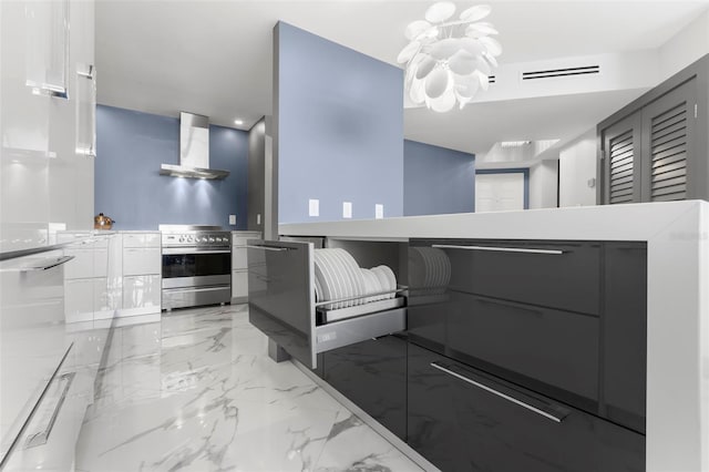 5153 Isla Key Blvd S Unit 415, Saint Petersburg, FL 33715 - bathroom with a chandelier and marble finish flooring