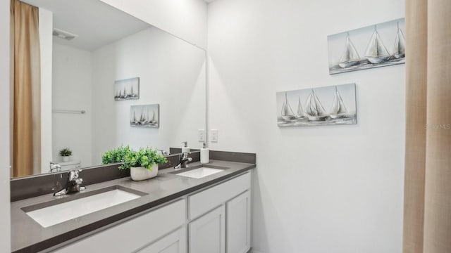 4319 Sand Dollar Way, Zephyrhills, FL 33541 - bathroom with double vanity