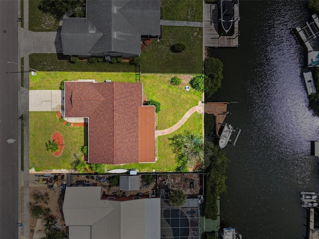 6521 Bimini Ct, Apollo Beach, FL 33572 - bird's eye view of a nearby body of water