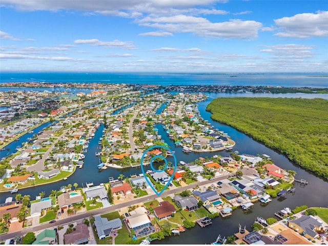 6521 Bimini Ct, Apollo Beach, FL 33572 - aerial view of residential area with a nearby body of water