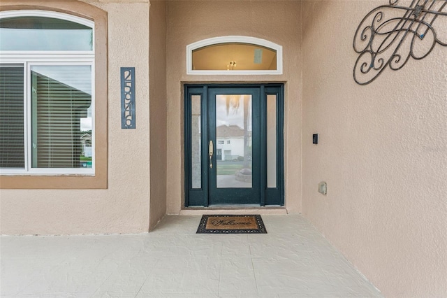 25946 Buckthorn Ave, Land O Lakes, FL 34639 - entrance to property with stucco siding