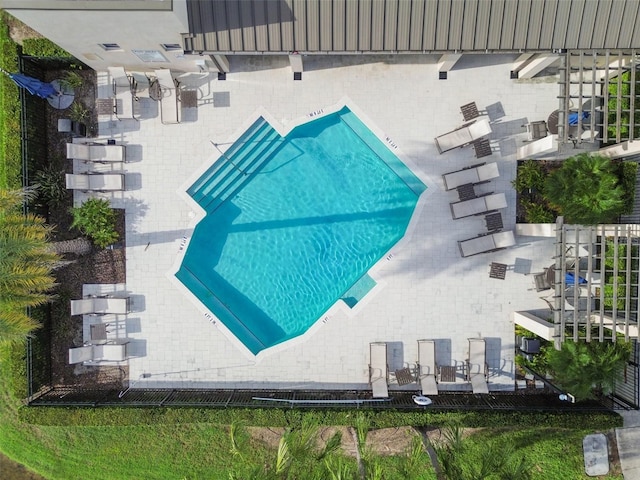 6825 Citrus Creek Ln, Tampa, FL 33625 - view of subject property with a pool
