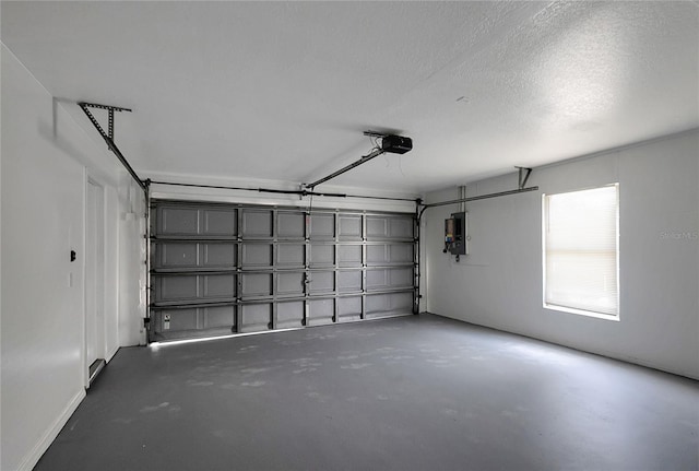 4129 Marlow Loop, Land O Lakes, FL 34639 - garage featuring a garage door opener and electric panel