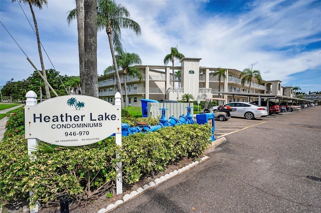 960 Virginia St Unit 204, Dunedin, FL 34698 - community / neighborhood sign with covered and uncovered parking
