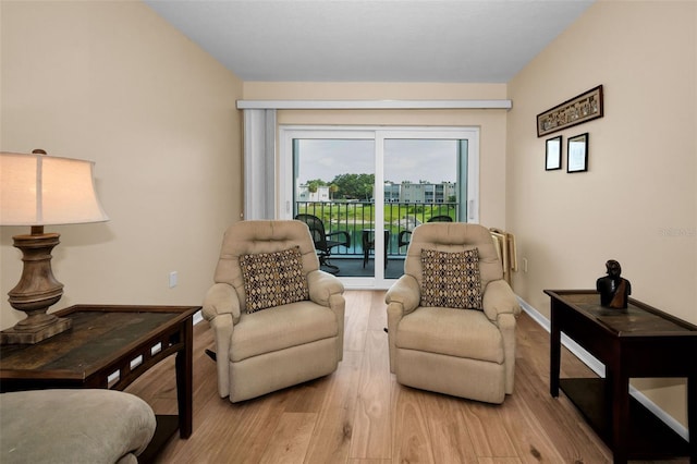 960 Virginia St Unit 204, Dunedin, FL 34698 - living area featuring wood finished floors