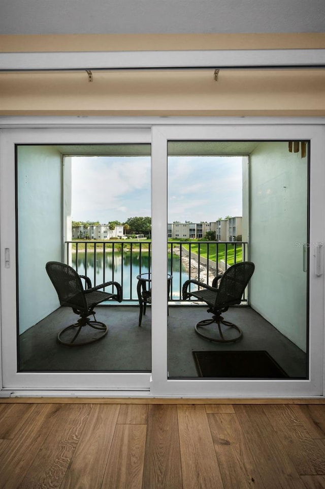 960 Virginia St Unit 204, Dunedin, FL 34698 - interior space with a water view