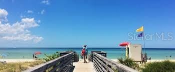 960 Virginia St Unit 204, Dunedin, FL 34698 - water view with local beach