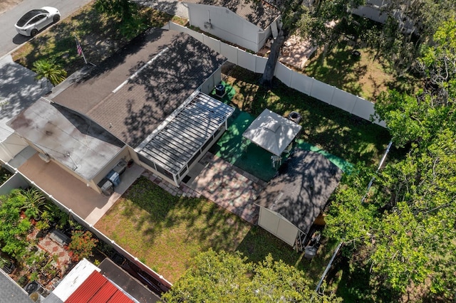 7003 Yule Ln, Tampa, FL 33637 - view from above of property