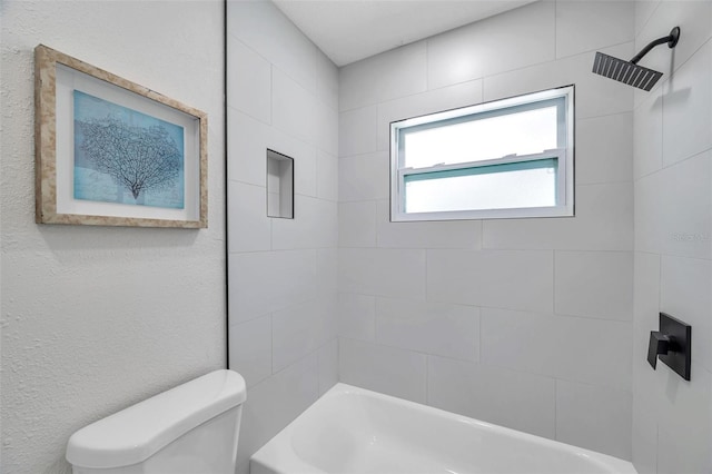 8045 Colton Dr, Port Richey, FL 34668 - full bath with toilet and washtub / shower combination