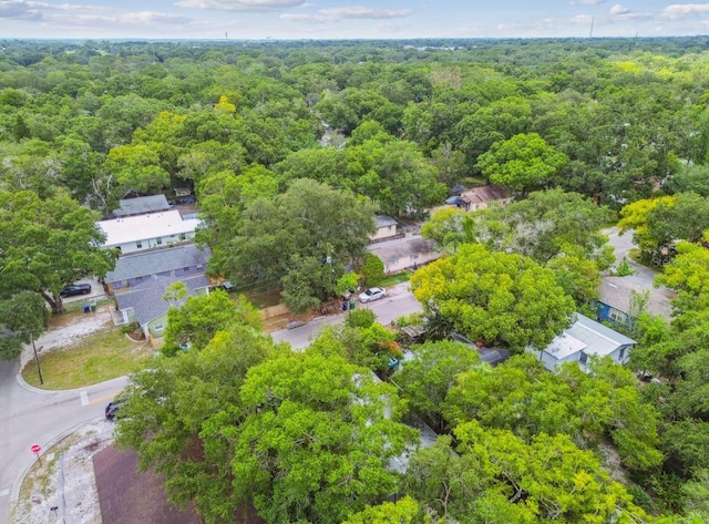 7920 N Marks St, Tampa, FL 33604 - bird's eye view of a heavily wooded area