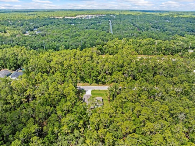 8737 N Spikes Way, Dunnellon, FL 34434 - aerial view of property and surrounding area featuring a forest
