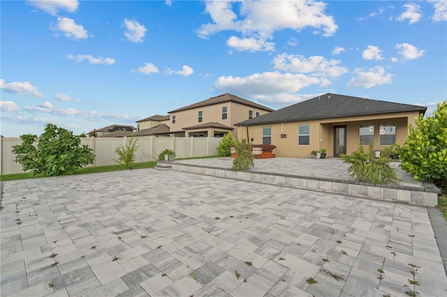 11308 Chilly Water Ct, Riverview, FL 33569 - view of front of house featuring a patio area and stucco siding