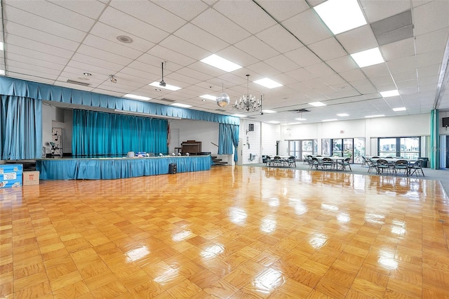 8396 111th St Unit 301, Seminole, FL 33772 - miscellaneous room with a drop ceiling